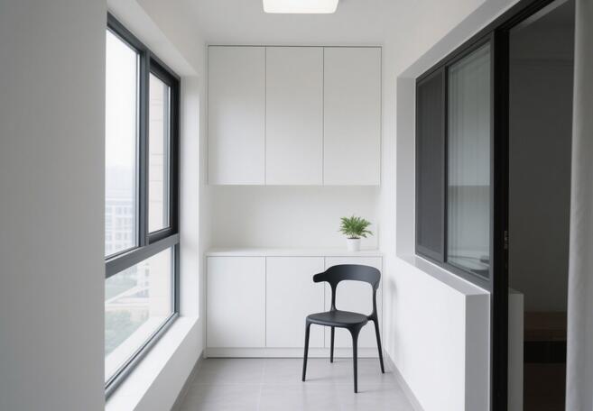 別盲目跟風！陽臺定制柜究竟值不值，看完再決定